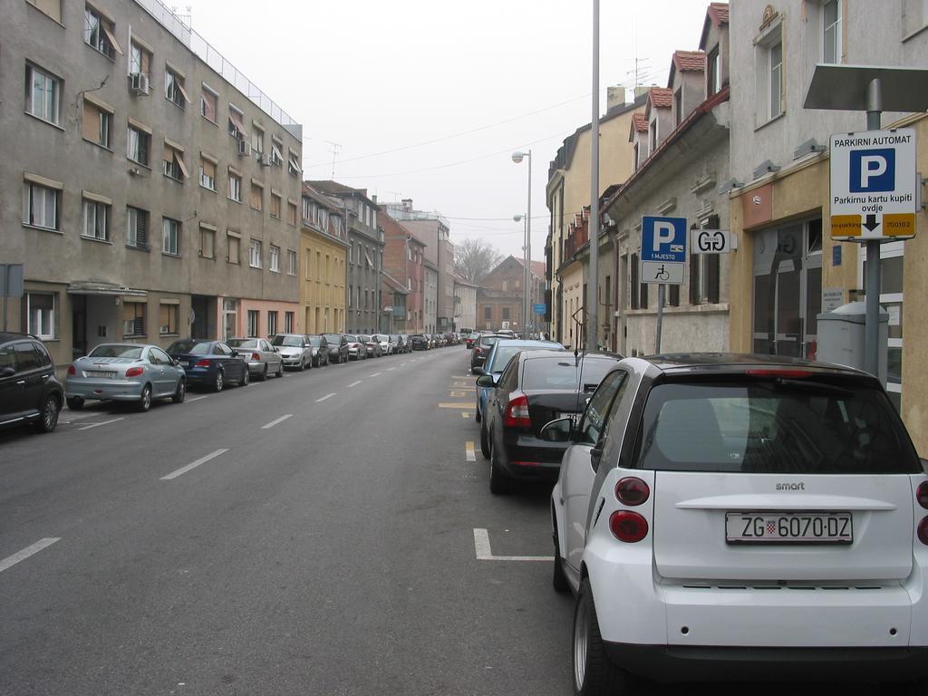 Apartment Fleger Zagreb Eksteriør bilde